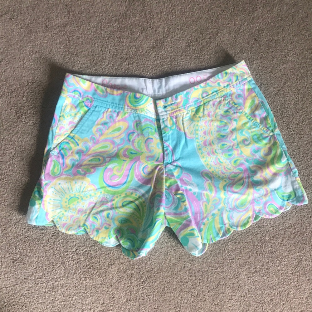 Lilly Pulitzer Pastel Patterned Shorts